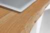Esstisch Baumkante massiv Akazie eichefarben 240 x 100 weiß NIAH 159373963 Bild 4