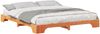 vidaXL Bettrahmen Braun 180 x 210 cm Massives Kiefernholz 872907 Bild 2