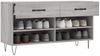 vidaXL Schuhbank Grau Sonoma 102x35x55 cm Holzwerkstoff 829738 Bild 4
