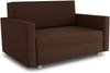 Schlafsofa Pura Maxi mit Bettkasten - Polstersofa mit Schlaffunktion, Sofa, Bettsofa, Wohnlandschaft (Braun (Suedine 26)) Bild 2