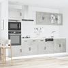 vidaXL 7-tlg. Küchenschrank-Set Kalmar Betongrau Holzwerkstoff 3314735 Bild 3