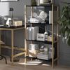 Standregal Elvia Schwarz 63 x 120 cm Vicco Bild 3