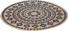 LUXOR living Teppich Mamda, Juteteppich, rund, Höhe: 4 mm, Flachgewebe, handgeflochten, Flecht Design, Naturfaser, Boho-Style Bild 2