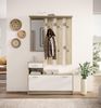 Garderoben-Set >Selene< in Sonoma-Eiche - 100x190x25cm (BxHxT) Bild 5