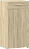 vidaXL Sideboard Sonoma-Eiche 45x42,5x93 cm Holzwerkstoff 846287 Bild 2