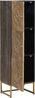 vidaXL Highboard Messing 35 x 30 x 120 cm 42020073 Bild 2