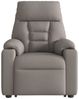 vidaXL Massagesessel mit Aufstehhilfe Taupe Stoff 3303049 Bild 5