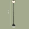 VASAGLE Stehlampe LED Dimmbar Leselampe 360° Drehbar für Wohnzimmer 22 x 22 x 170 cm Schwarz Bild 5