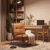 VASAGLE Stehlampe LED Dimmbar Leselampe 360° Drehbar für Wohnzimmer 22 x 22 x 170 cm Schwarz Bild 3