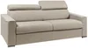 Schlafsofa 4-Sitzer Stoff VIZIR - Beige - Liegefläche: 160 cm - Matratzenhöhe: 16 cm mit Memory Schaum Bild 3