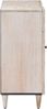 vidaXL Sideboard mit Regal Weiß 90 x 33,5 x 75 cm Massivholz Mango 4018396 Bild 4