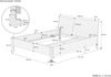 Holzbett Doppelbett metallfrei Zirbe massiv 160x200 mit wählbaren Zubehör V-60.95-16Rollrost inkl. Bild 3