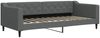 vidaXL Tagesbett Ausziehbar mit Schubladen Dunkelgrau 90x200 cm Stoff 3197463 Bild 4