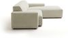 KAWOLA Sofa RANI Ecksofa Feincord beige Recamiere rechts 71 x 189 x 228 cm Bild 4