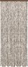 vidaXL Fliegenvorhang Taupe und Weiß 56x200 cm Chenille 377403 Bild 3