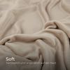 Bettwäsche Cashmere Touch Beige / Taupe 80x80+155x220 cm Bild 4