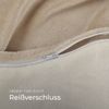 Bettwäsche Cashmere Touch Beige / Taupe 80x80+155x220 cm Bild 3