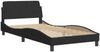 vidaXL Bettgestell ohne Matratze Schwarz 100x200 cm Samt 3207907 Bild 4