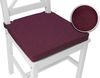 sunnypillow Stuhlkissen 4er Set Kissen Maße: 42 (vorne), 35 (hinten) x 40 x 5 cm Bild 3