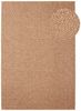 TaraCarpet Teppich TaraCarpet Borneo Welle Outdoor Teppich – Wetterfester Indoor & Outdoo, rechteckig, Höhe: 6 mm, Küche Wohnzimmer Terrasse Garten Balkon beige 80x150 Bild 2