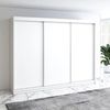 A&J MöbelLand Schwebetürenschrank MERI 200 cm 3-türig Schrank mit 4 Schubladen Bild 2