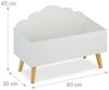 Relaxdays Kindertruhe Wolken-Design Bild 4