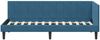 vidaXL Eckbettgestell mit Kopfteil Blau 80 cm x 200 cm Samt 42016327 Bild 5