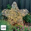 STAR TRADING LED Dekolicht, LED Outdoor-Leuchtstern,Ole', handgefertigt, silber, Ø 63cm Bild 2