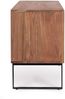 TV Board Rasil aus Akazienholz, klassisch mit handgefertigten Schnitzereien, natur, 145 cm breit Bild 3