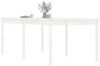 vidaXL Gartentisch Weiß 203,5x100x76 cm Massivholz Kiefer 823984 Bild 4