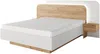 Vente-unique - DESADO Bett Holz, Platte BeigeWeiß - B 208,8 cm x H 115,6 cm x L 245,2 cm Bild 4