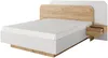 Vente-unique - DESADO Bett Holz, Platte BeigeWeiß - B 208,8 cm x H 115,6 cm x L 245,2 cm Bild 3