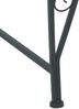 vidaXL Baumbank 4-Sitzanzahl 160 x 80 x 89 cm Stahl Silber Grau 42029514 Bild 2