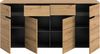 Xonox Canu Kommode in Artisan Nachbildung, 173x81x41 cm Bild 4
