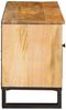 vidaXL TV-Schränk mit Regal Braun 100 x 33 x 46 cm Massivholz Mango 4018060 Bild 4