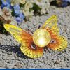 Maximex LED Gartenleuchte Modell Schmetterling, Ein-/Ausschalter, LED fest integriert, Warmweiß, dekorative Gartenbeleuchtung, solarbetrieben, witterungsbeständig Bild 2