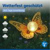 Maximex LED Gartenleuchte Modell Schmetterling, Ein-/Ausschalter, LED fest integriert, Warmweiß, dekorative Gartenbeleuchtung, solarbetrieben, witterungsbeständig Bild 3