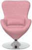 vidaXL Eiersessel Rosa Samt 42002728 Bild 4
