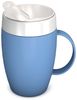 Ornamin Schnabelbecher Becher mit Trink-Trick mit Schnabelaufsatz/Trinkaufsatz, 2-tlg, Kunststoff, Trinkhilfe l Alltagshilfe l BPA-frei l Made in Germany Bild 2