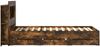 vidaXL Bettgestell mit Stauraum Geräucherte Eiche 90 x 190 cm 3434007 Bild 5