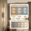 Lapalife Wandleuchte LED Dimmbar Akku Wandleuchte mit Fernbedienung, Kabellose, 3000K-6000K, 10000mAh mit Timing Nachttischlampe für Wohnzimmer Bild 2