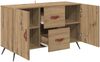 vidaXL Sideboard Artisan-Eiche 100 x 36 x 60 cm Holzwerkstoff 882452 Bild 5