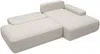 Vente-unique - DAVISO Sofa Stoff Beige - B 164 cm x H 87 cm x L 276 cm Bild 4