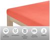 OTTO home Spannbettlaken Topper Basic, in Gr. 90x200, 140x200 oder 180x200 cm, Baumwoll-Jersey, Gummizug: rundum, (1 Stück), Baumwolle, Matratzen bis 8 cm Höhe, Bettlaken, Spannbetttuch, Laken Bild 2