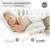 ML-DESIGN Spielbett Hausbett Kinderbett inkl. 2 Schubladen, Lattenrost und Rausfallschutz, Abenteuerbett 80x160 cm Haus Bett Himmelbett Kiefer Jugendbett Weiß Bild 4