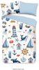 good morning Babybettwäsche Ahoy, Renforcé, 2 teilig, 100% Baumwolle, Reißverschluss, Wendeoptik, Baby, Kind, Maritim Bild 4