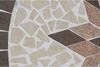 SIENA GARDEN Bistrotisch Stella Ø 70x71 cm 4-Sitzer Keramik in Mosaikoptik Tisch Bild 4
