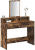 vidaXL Schminktisch Geräucherte Eiche 100 x 41 x 140 cm Holzwerkstoff 865149 Bild 3