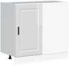 vidaXL Küchenunterschrank „Porto“ Hochglanz-Weiß Holzwerkstoff 854300 Bild 2