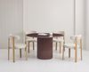 Selsey 'Afinatte' Esszimmerstuhl mit Bouclé-Bezug, Beige Bild 3